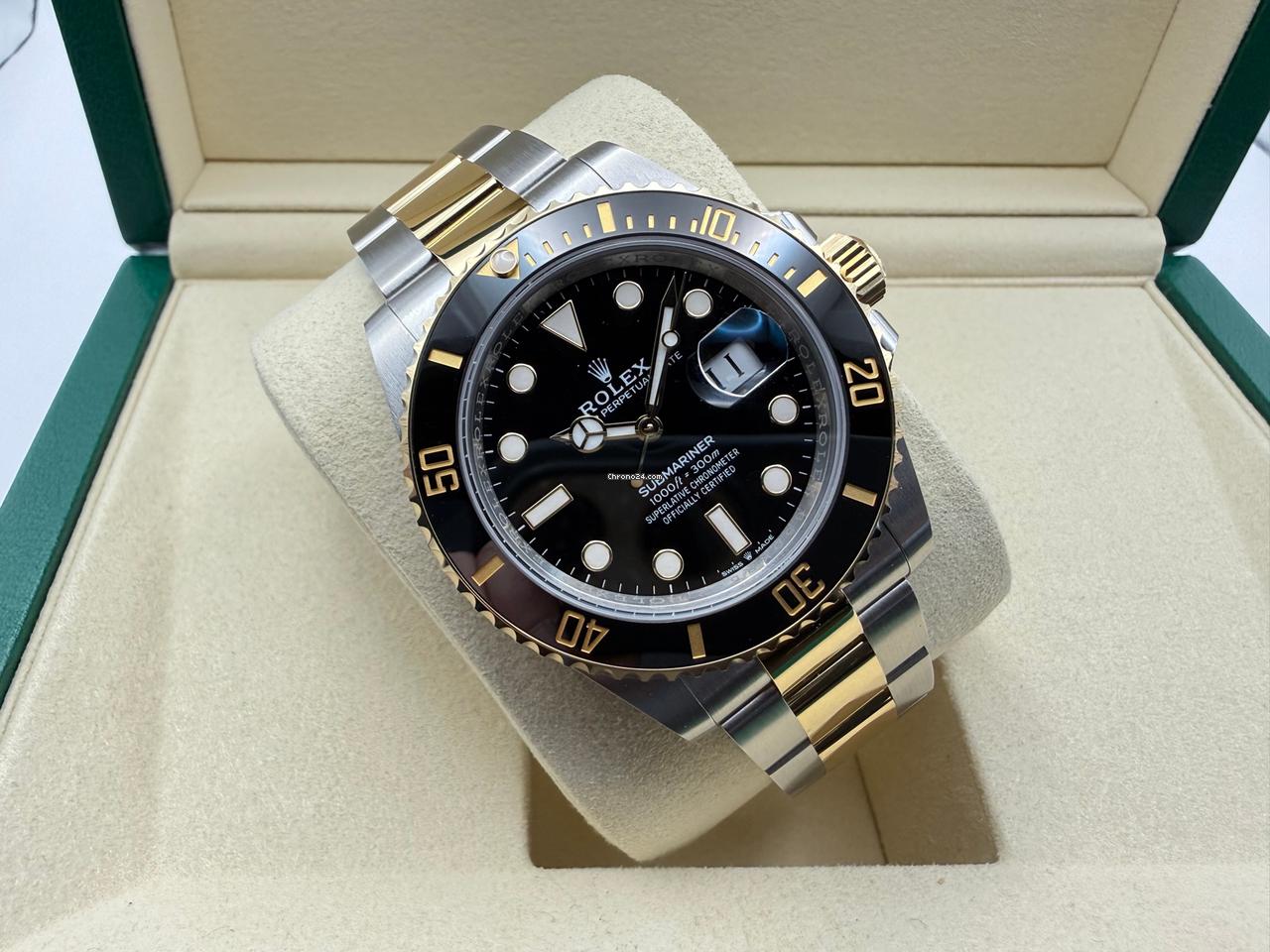 ROLEX SUBMARINER SILVER/GOLD