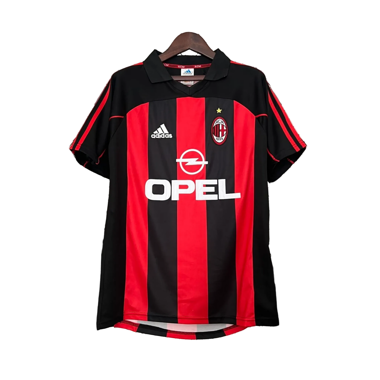 Ac Milan Thuis Shirt 2000-2002