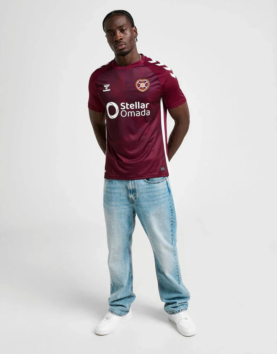 HUMMEL HEARTS FC 2025/26 THUISSHIRT