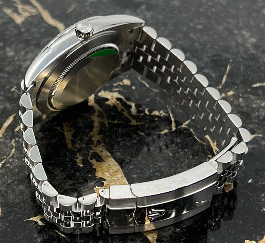 RLX DATEJUST SILVER/BLUE