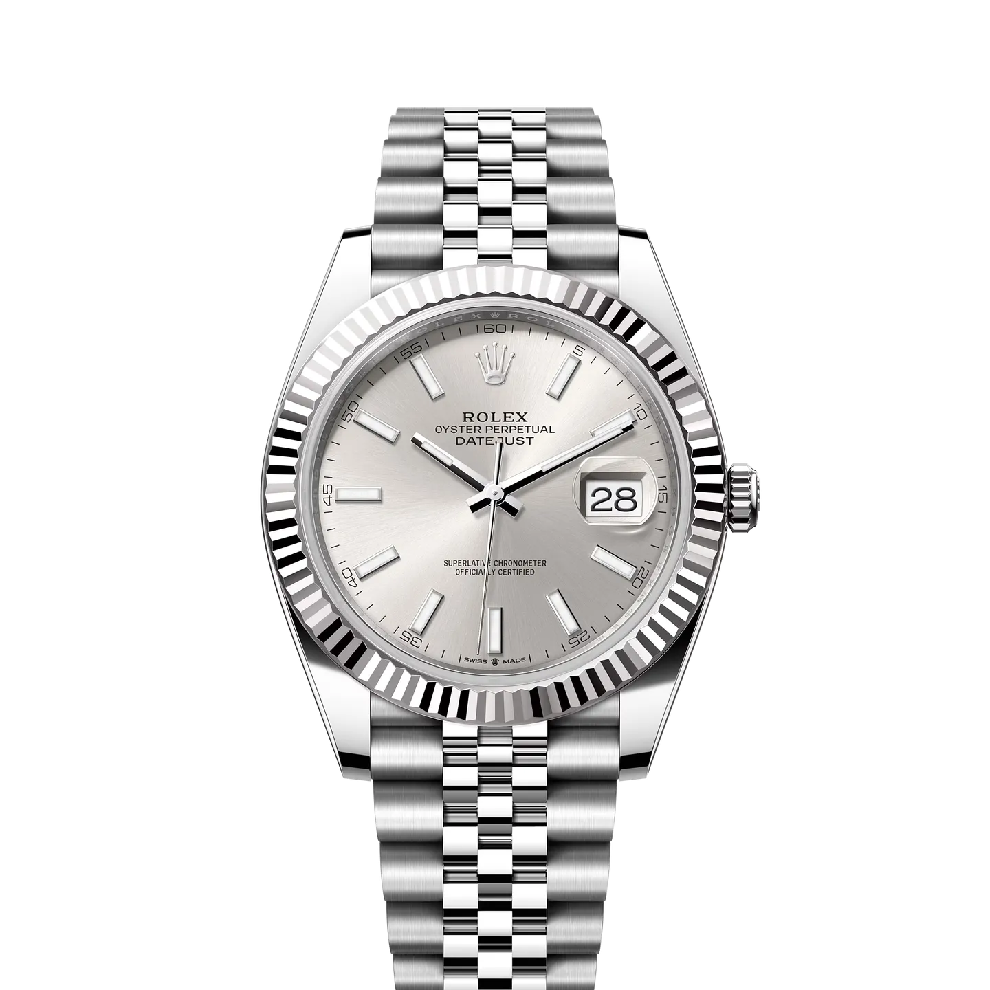 RLX DATEJUST SILVER