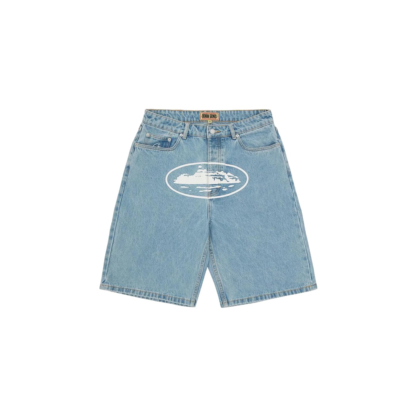 CRTZ DENIM KORTE BROEK