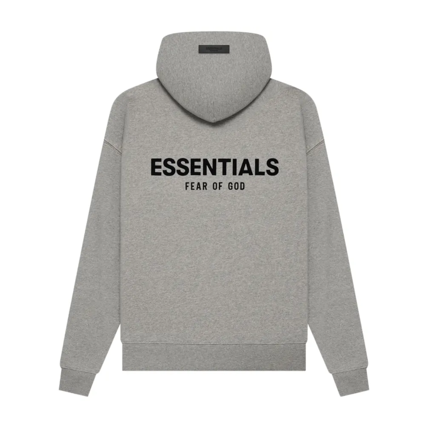 Essentials SS22 Hoodie Dark Oatmeal - Donkergrijs