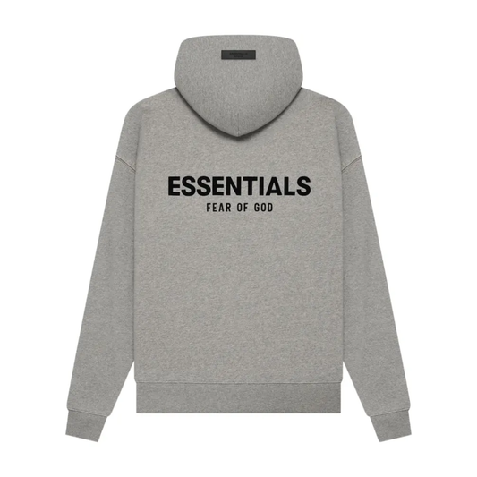 Essentials SS22 Hoodie Dark Oatmeal - Donkergrijs