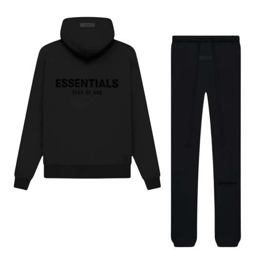 Essentials SS22 Full Set Black - Zwart