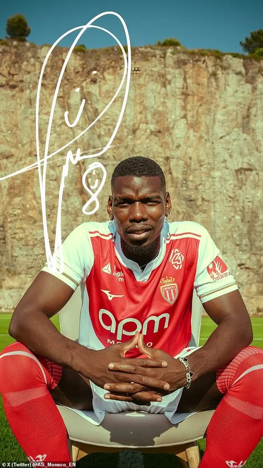 AS MONACO HOME JERSEY 25/26 - 65% KORTING!